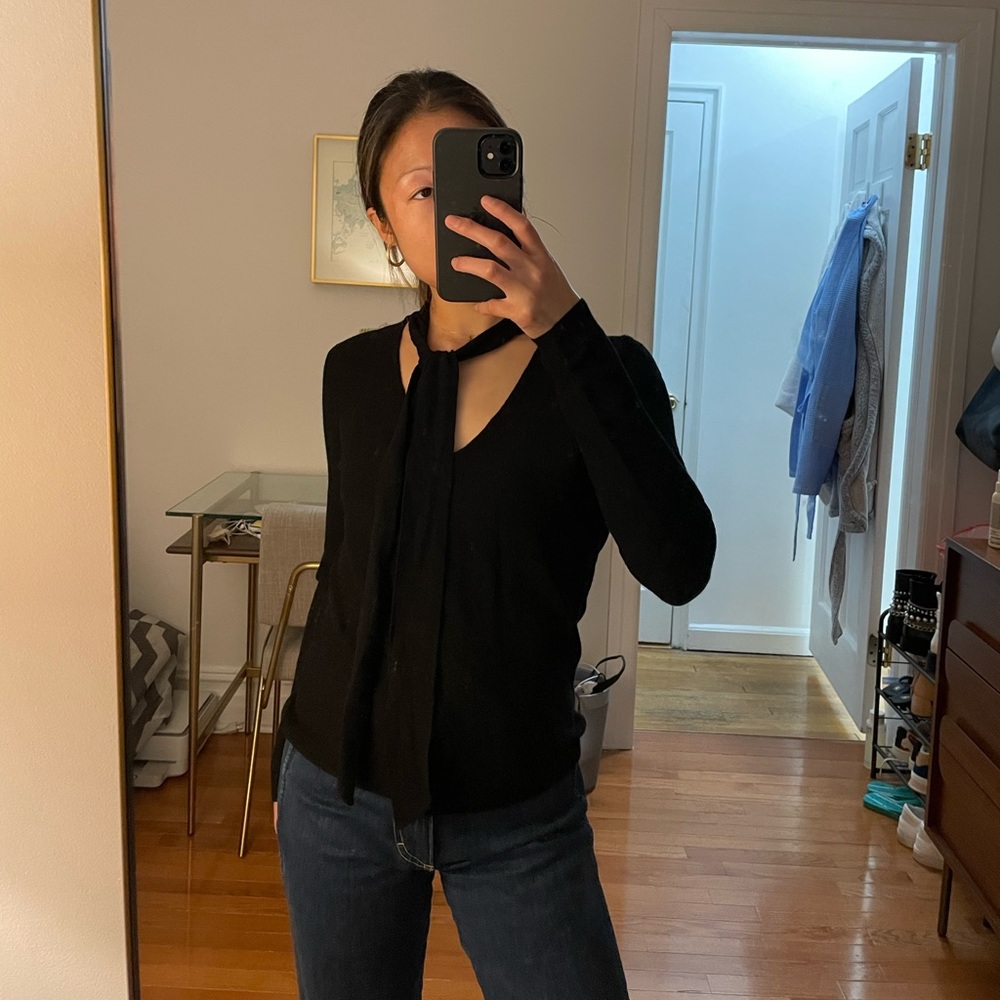 Aritzia Babaton Sweater with Tie